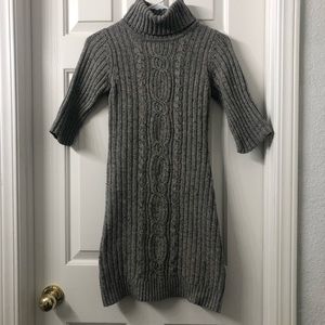 XS gray old navy sweater dress